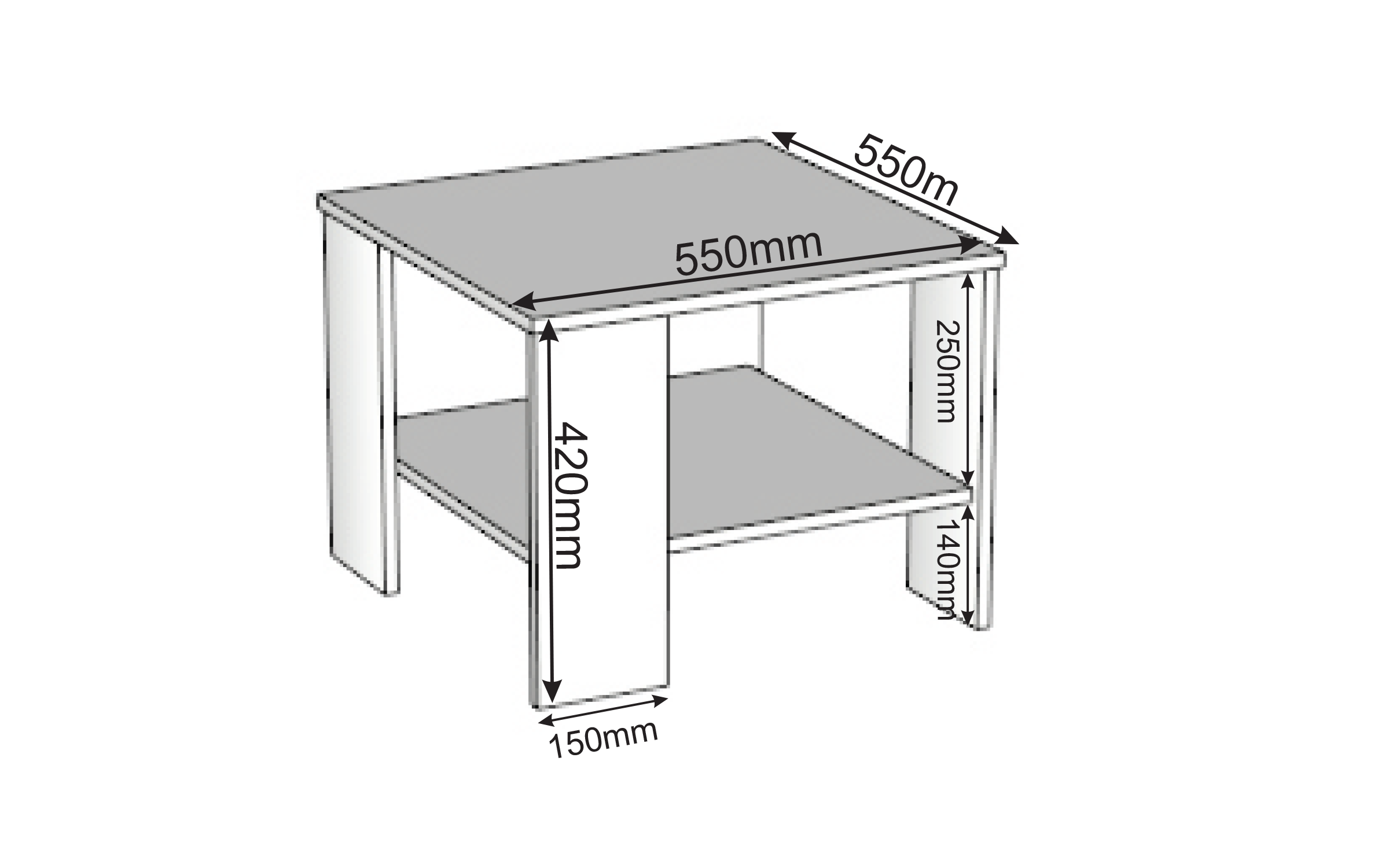 Размери на - Masuta de cafea Senera Masuta de cafea Senera